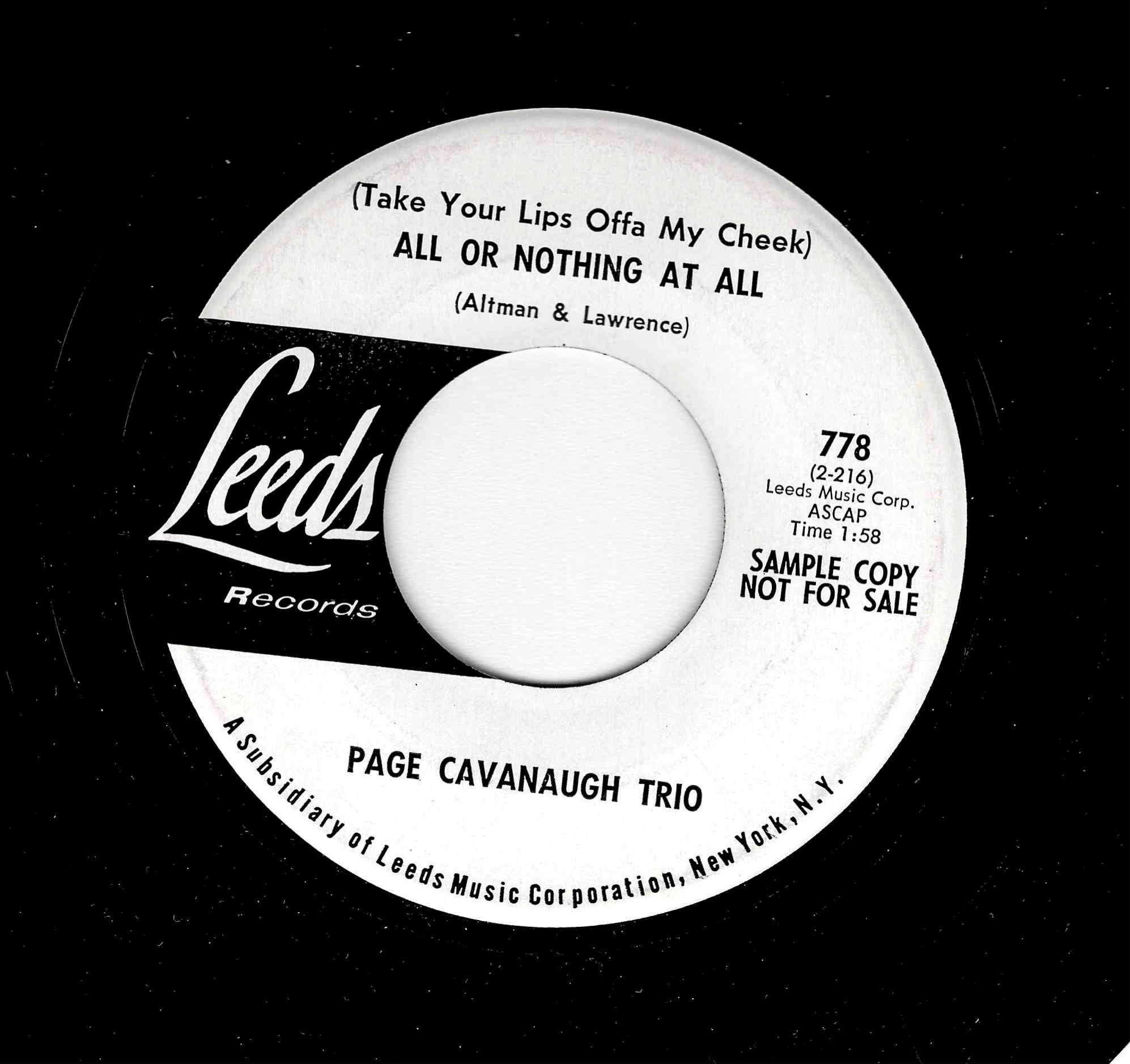 allornothingatall-single